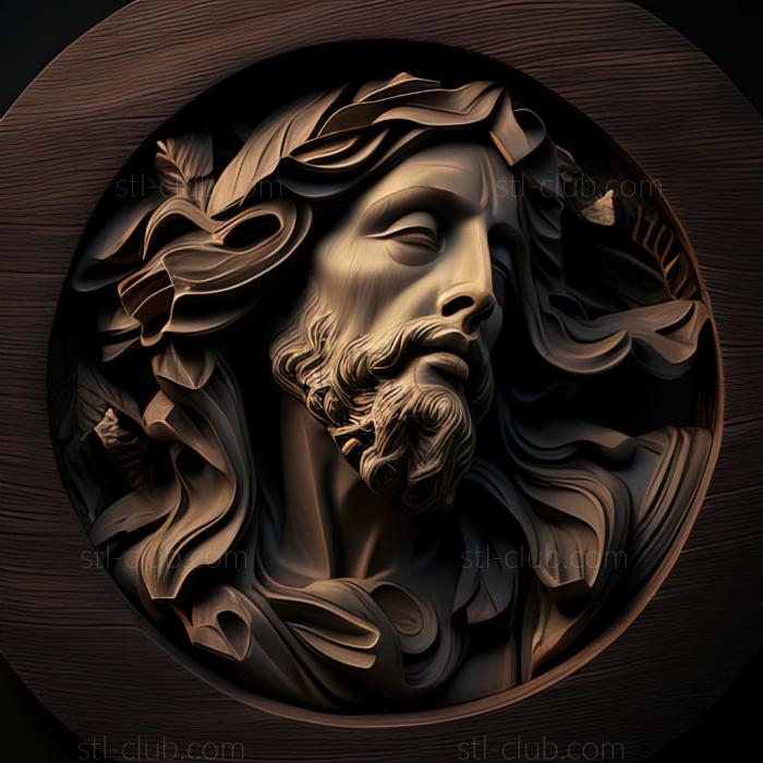 3D model st jesus (STL)